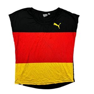 PUMA Shirt Women's Extra Small Multicolor Germany Deutschland Colorblock Soccer